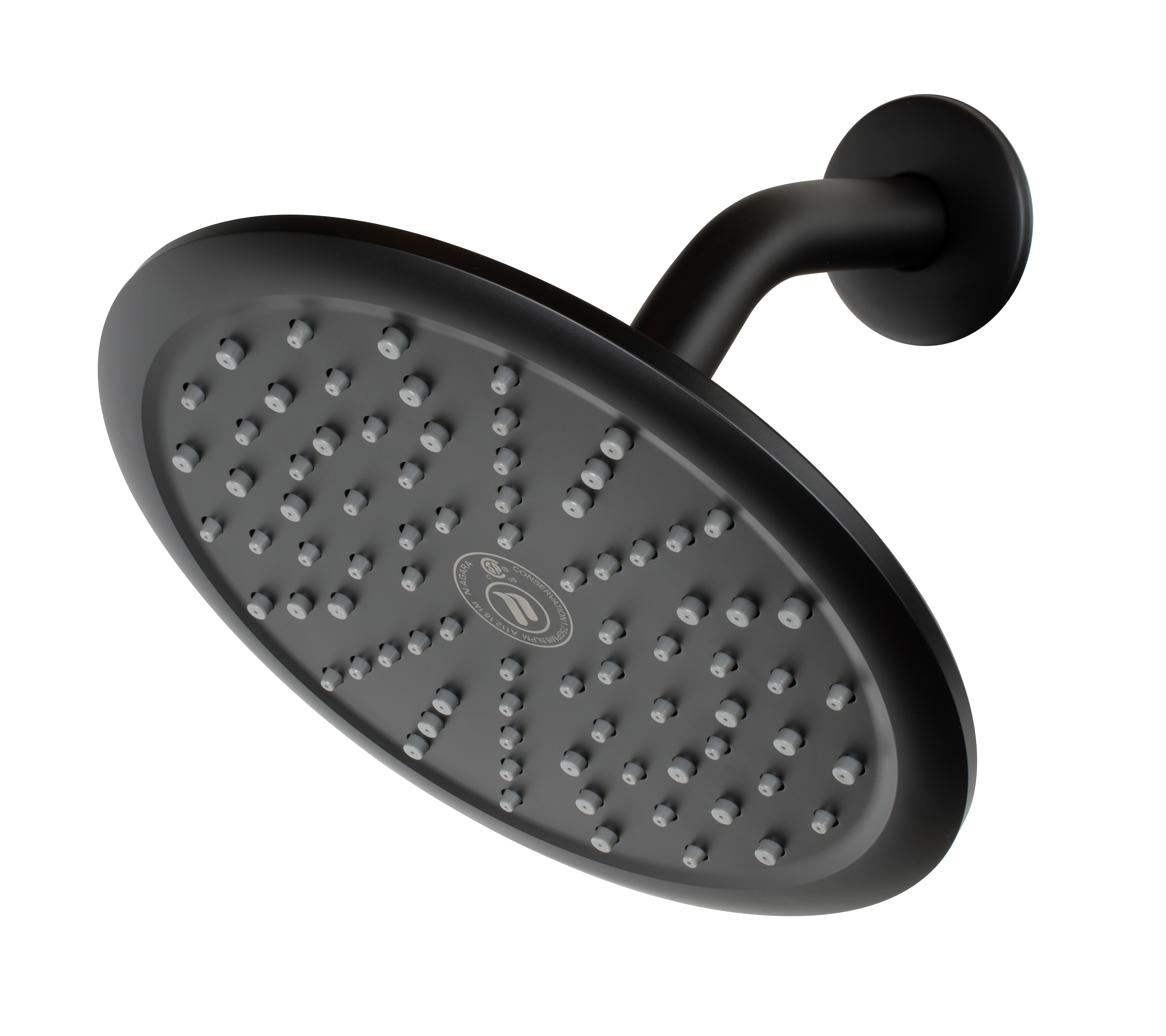 Matte Black Rainfall Showerhead Matte Black Rainfall Showerhead
